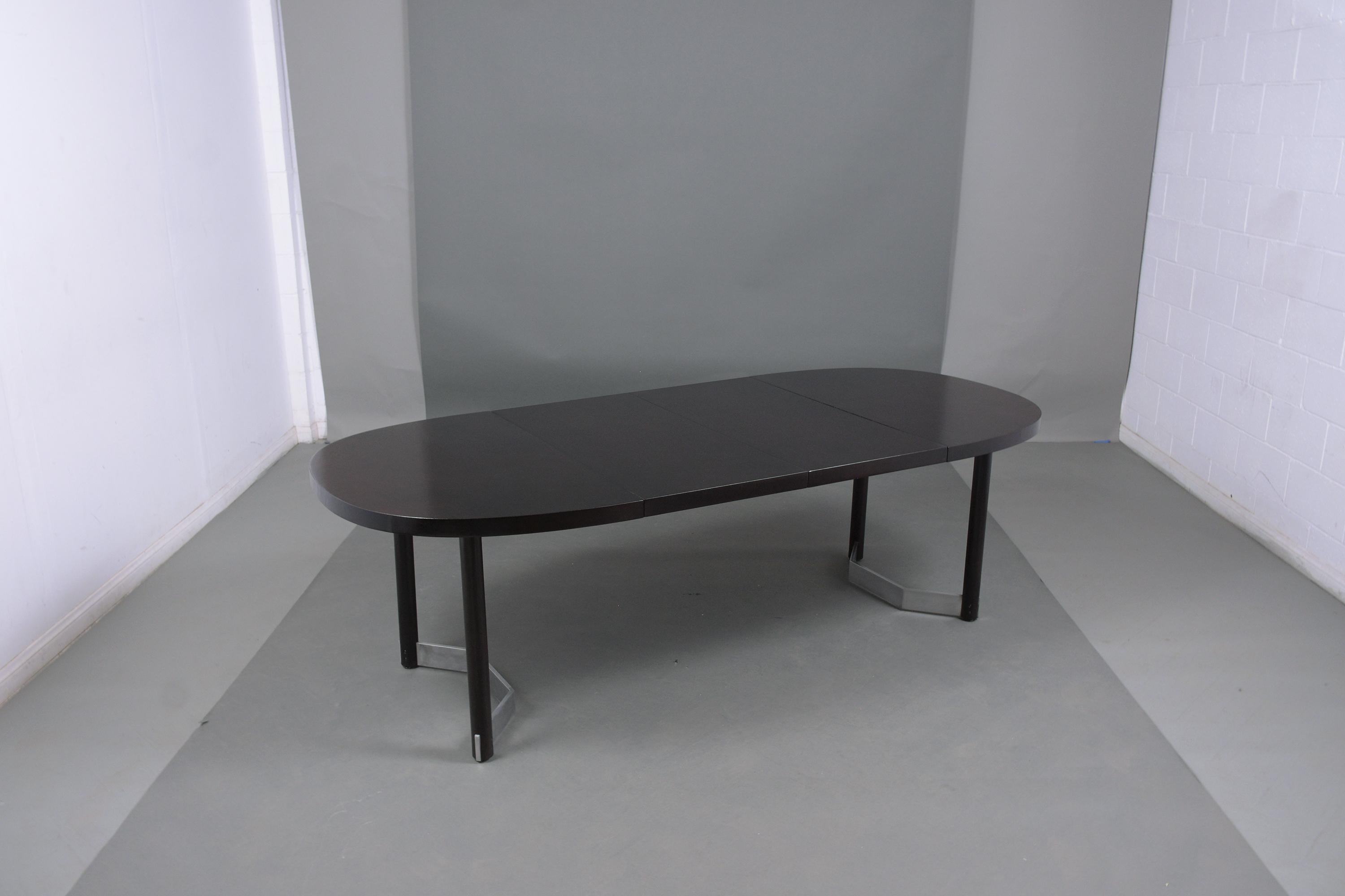 American Vintage 1960's Mid-Century Modern Extendable Dining Table