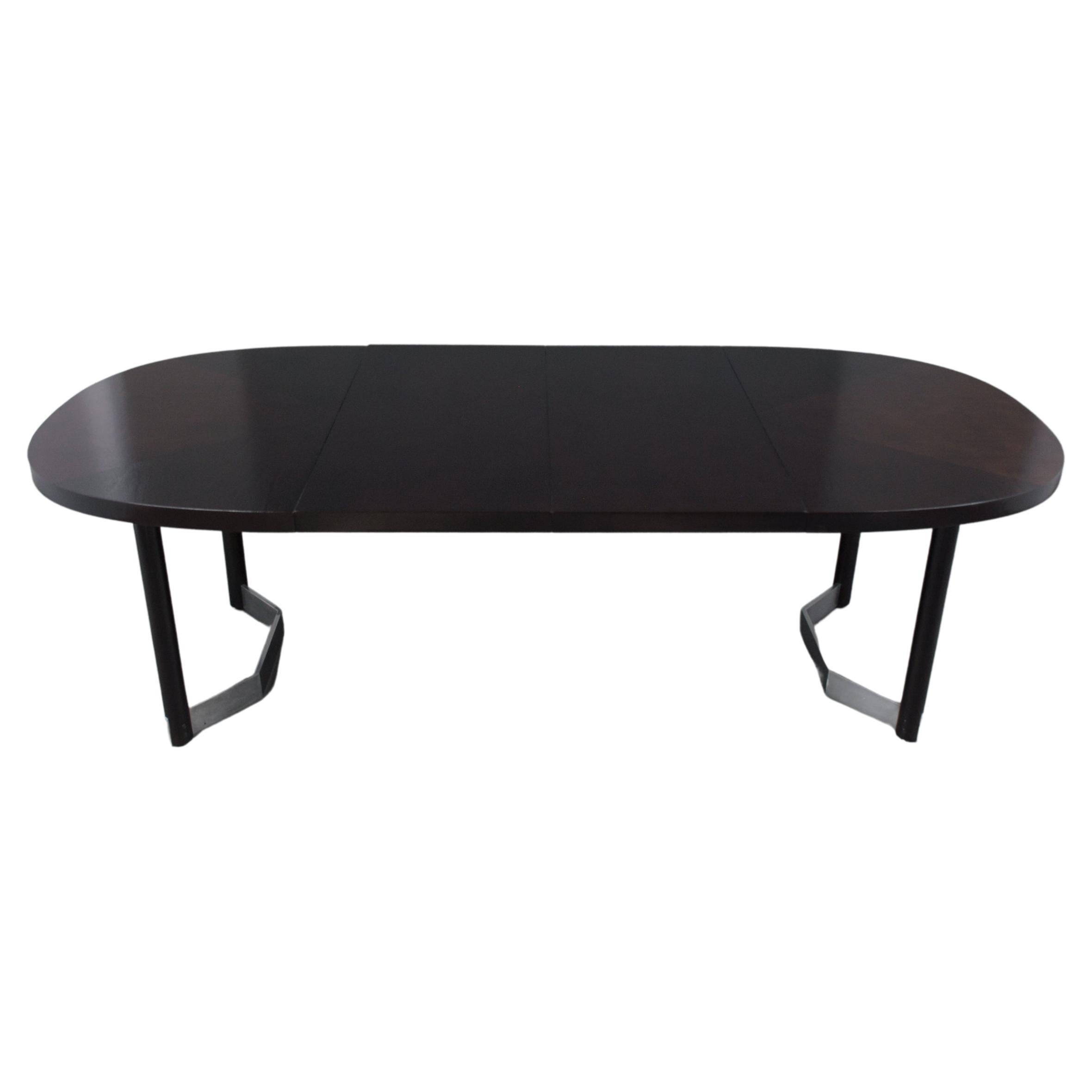 MidCentury Modern Style Extending Dining Table For Sale at 1stDibs