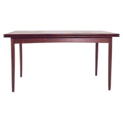 Mid Century Modern Extendable Rosewood Dining Table