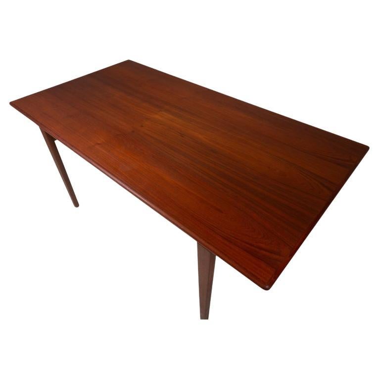 Mid-Century Modern Extendable Scandinavian Dining Table, 1950s For Sale