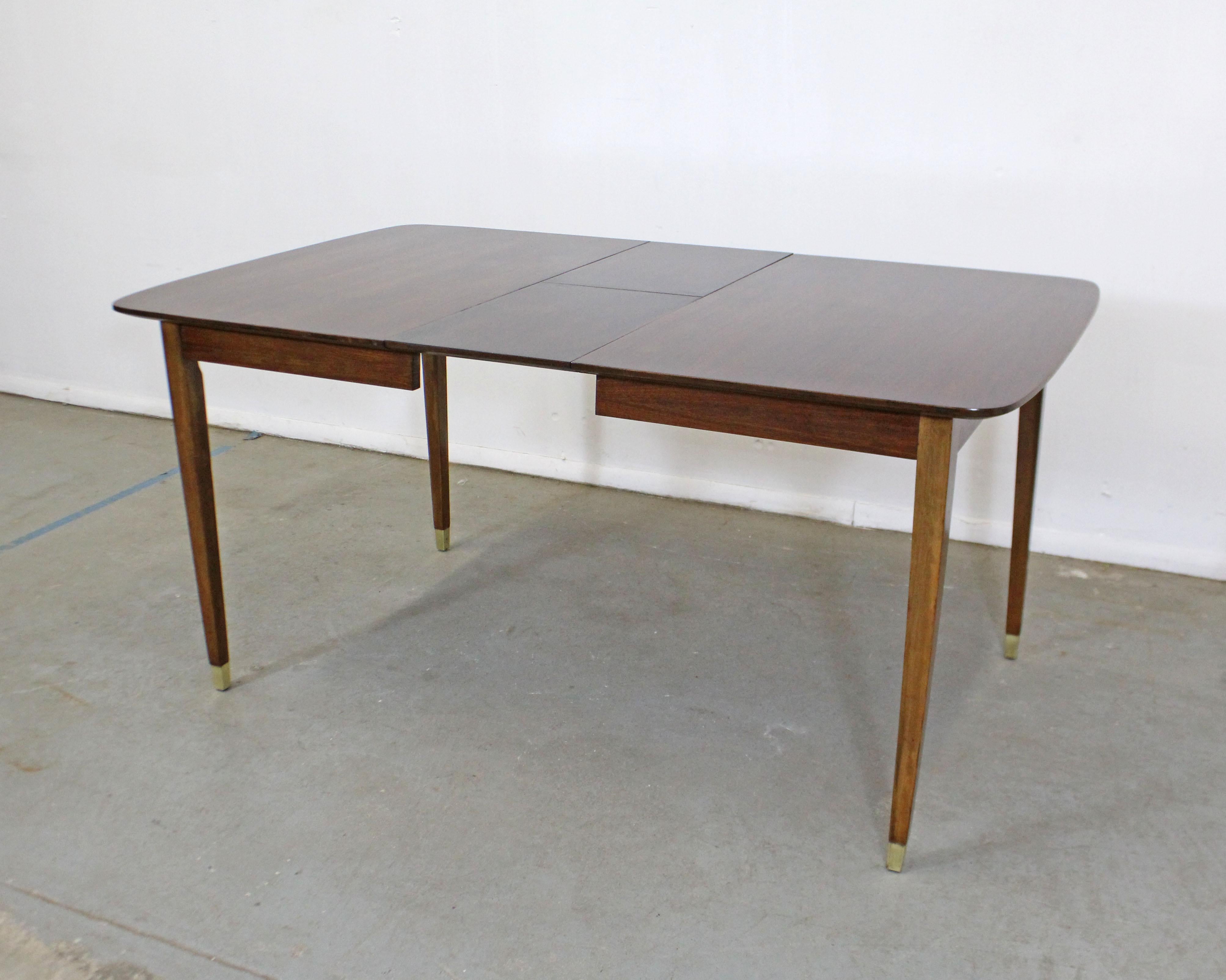 walnut butterfly leaf table