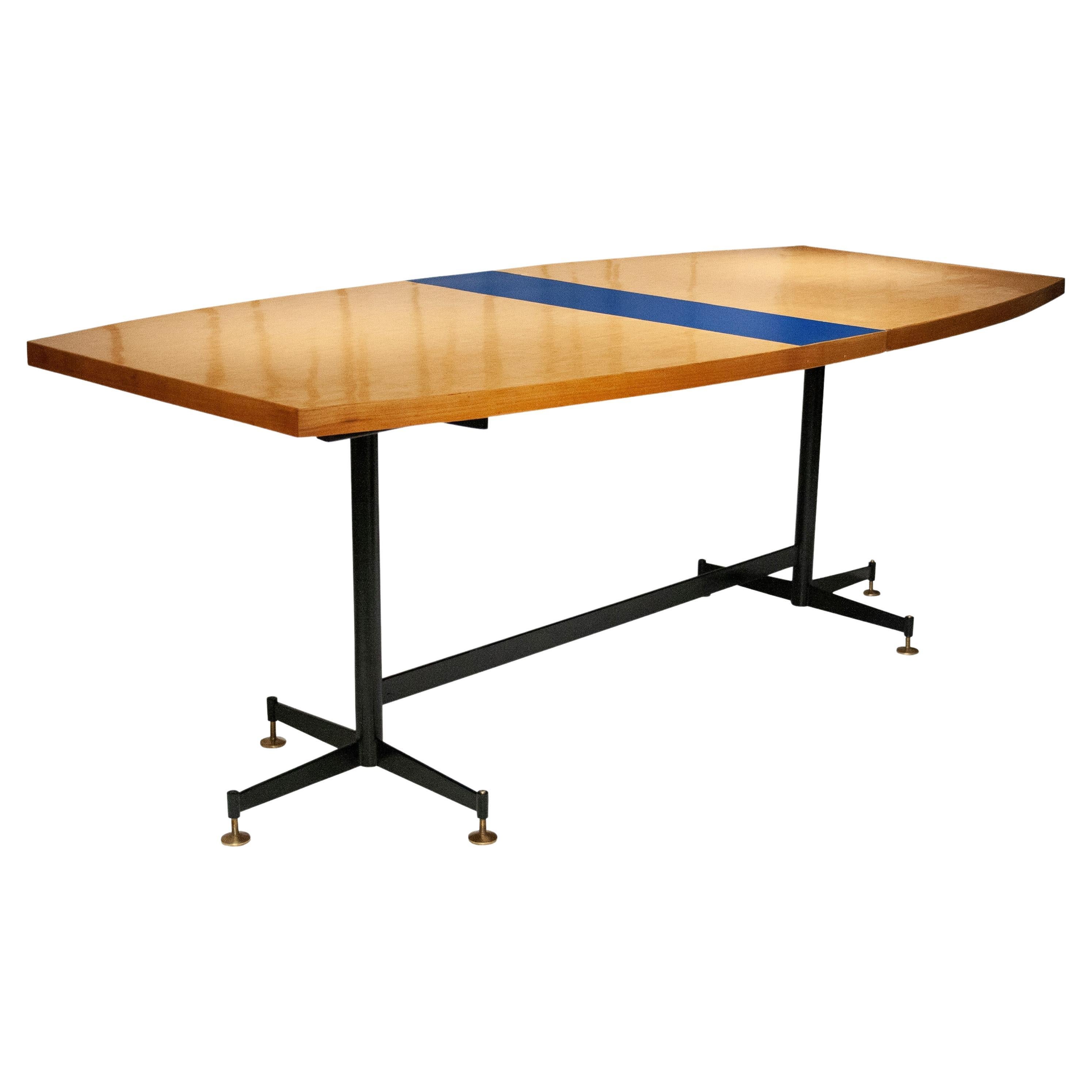Mid- Century Modern Extendable Table Designed by Luigi Scremin, Italy, 1950. For Sale