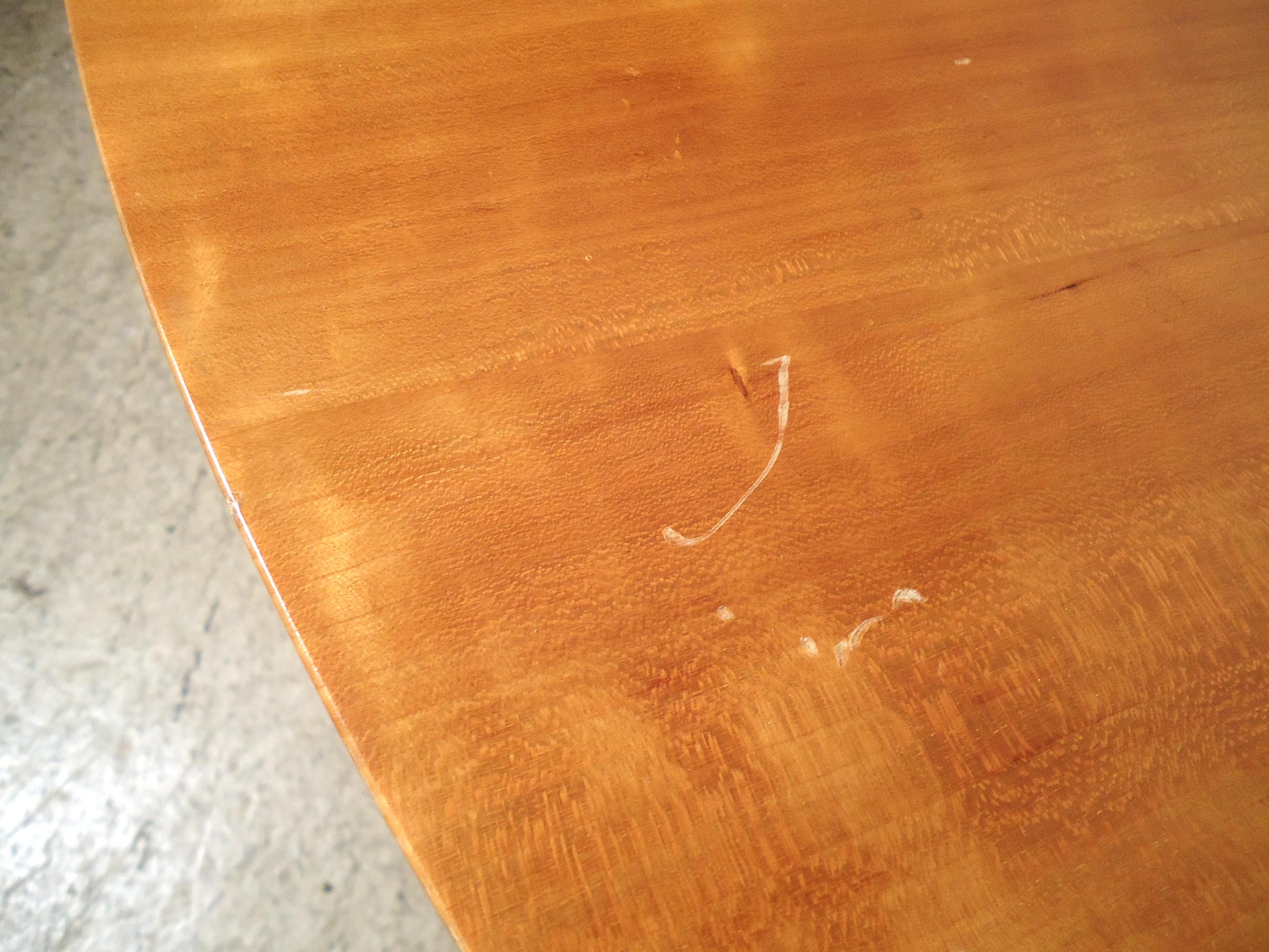 Wood Mid-Century Modern Extendable Table