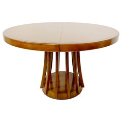 Mid-Century Modern Extendable Teak Dining Table by Angelo Mangiarotti