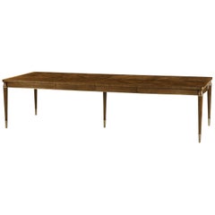 Mid-Century Modern Style Extending Dining Table