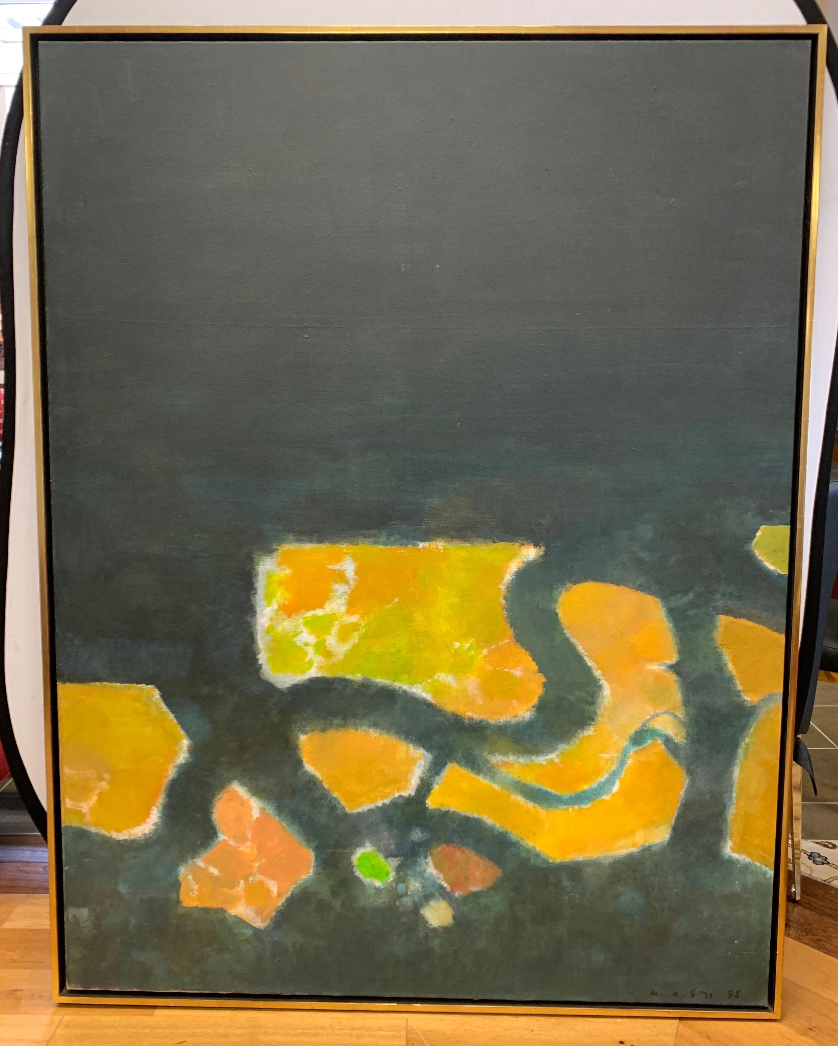 The Moderns Modern Extra Large Original Artist Signed Abstract Painting en vente 4