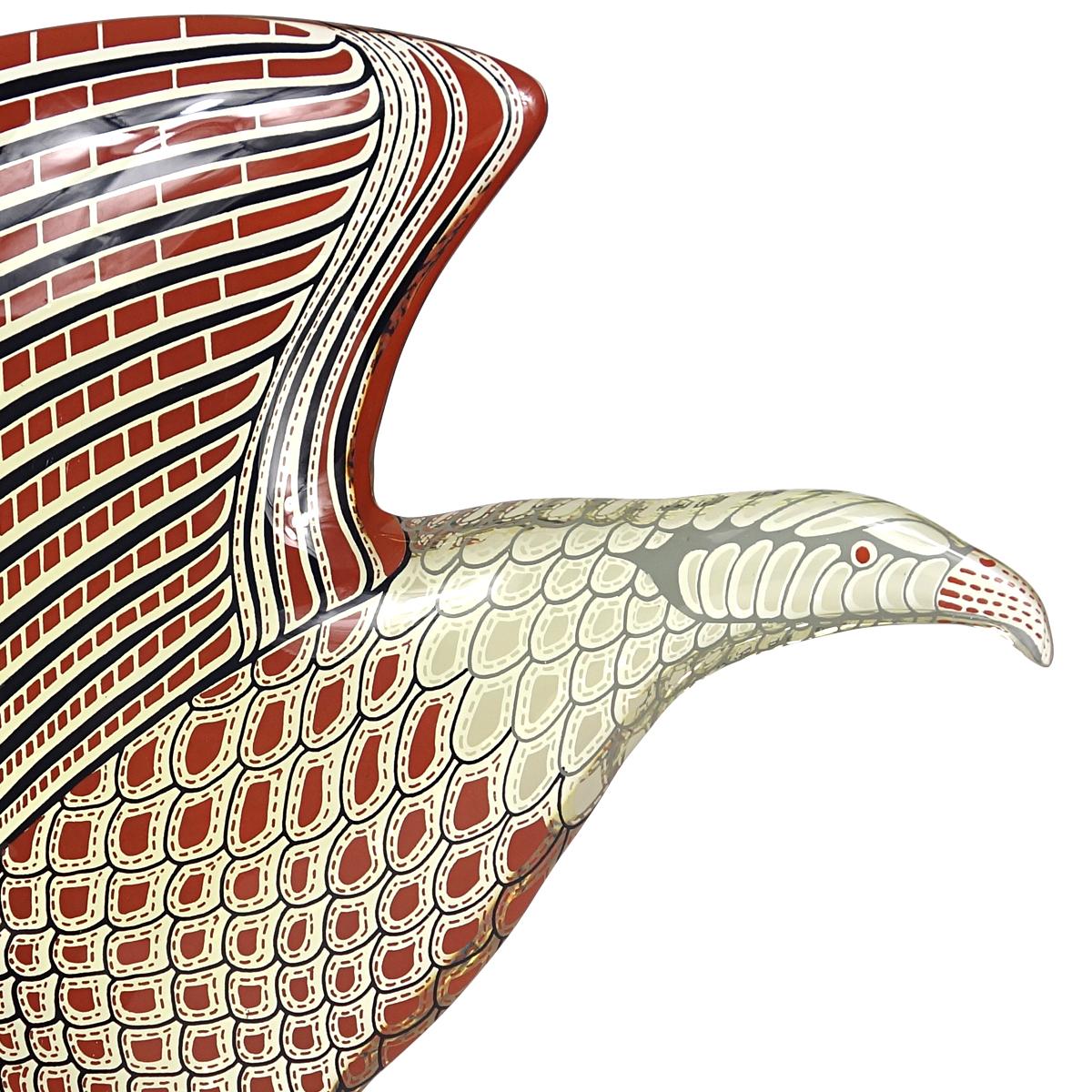 Mid-Century Modern Très grand aigle en résine moderne de style mi-siècle moderne par Abraham Palatnik en vente