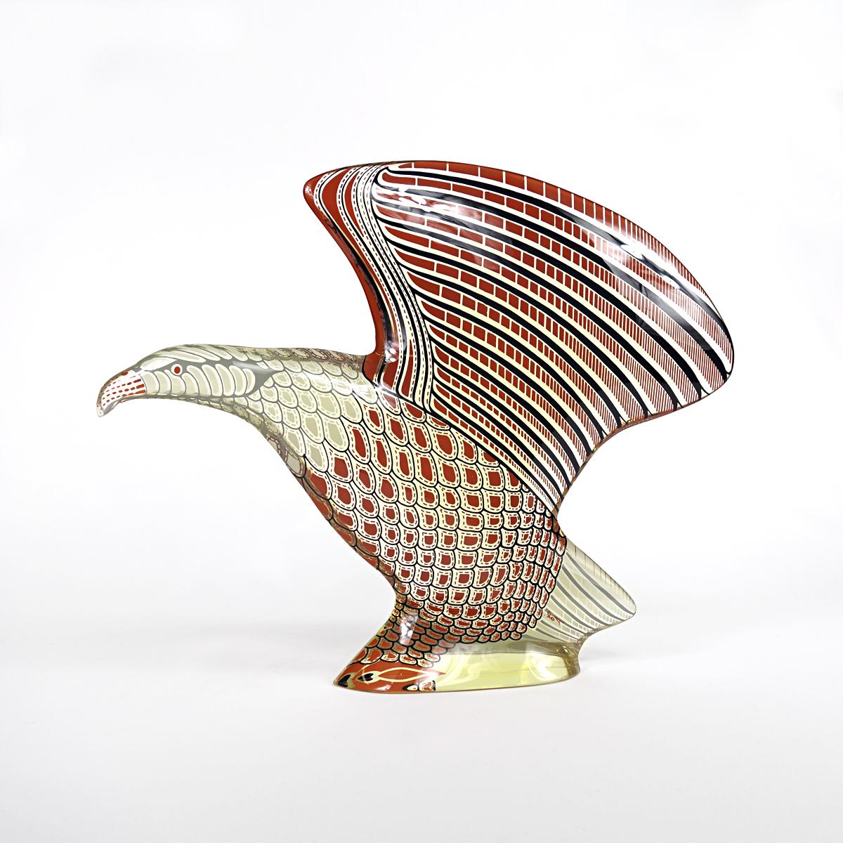 Résine Très grand aigle en résine moderne de style mi-siècle moderne par Abraham Palatnik en vente