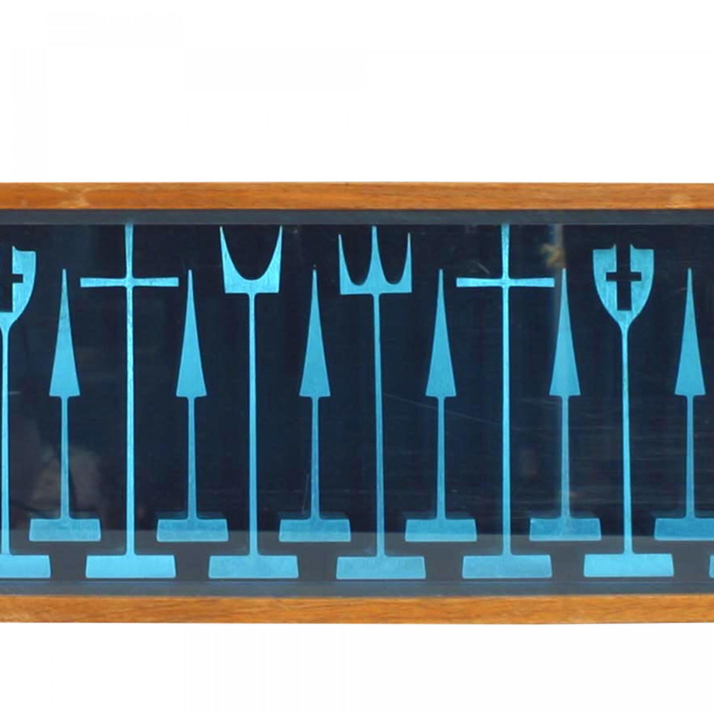 American Mid-Century Modern Extruded Aluminum Chess Set For Sale