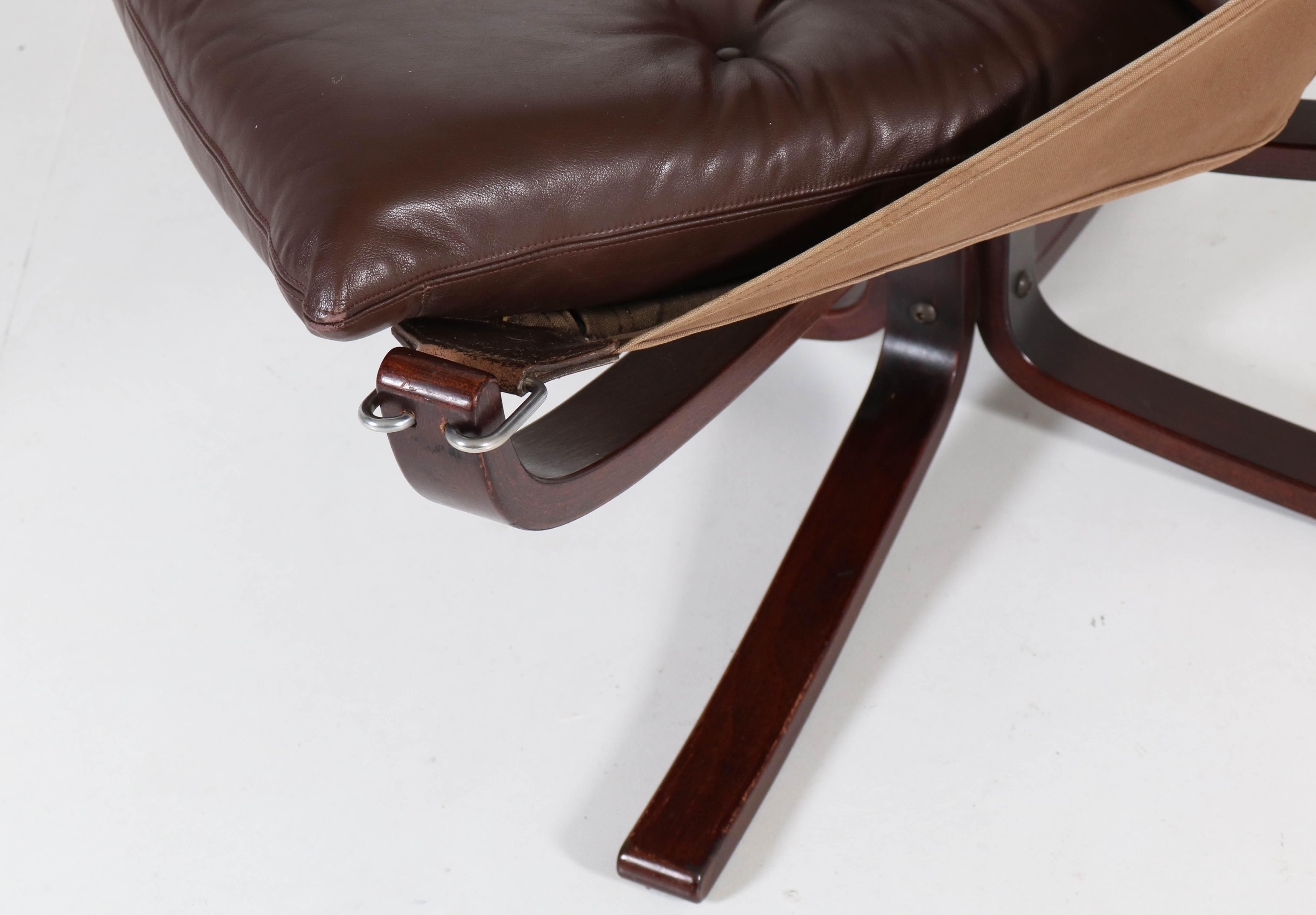 Mid-Century Modern Falcon Chair by Sigurd Ressell for Vatne Møbler Norway, 1970s 5