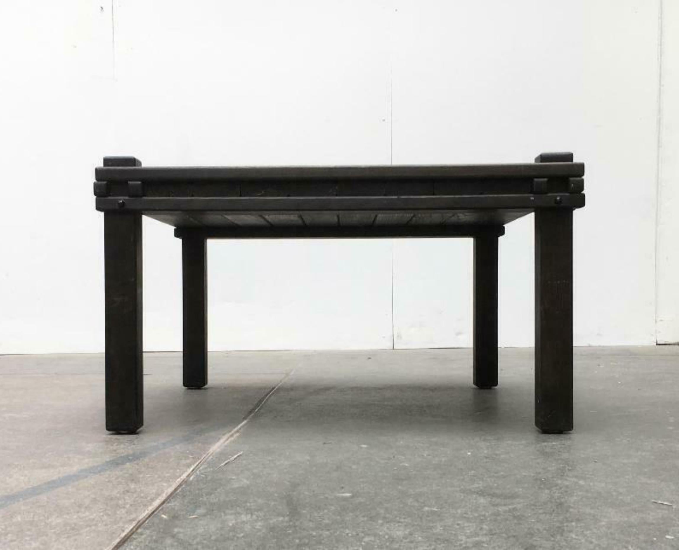 Mid-Century Farmer Series Table by Gerd Lange for Bofinger.

- Special design classics from the Bofinger Farmer Program
- Designed by Gerd Lange from the 1960s
- Dismantleable furniture less known and not as ubiquitous as the Safari furniture
- The