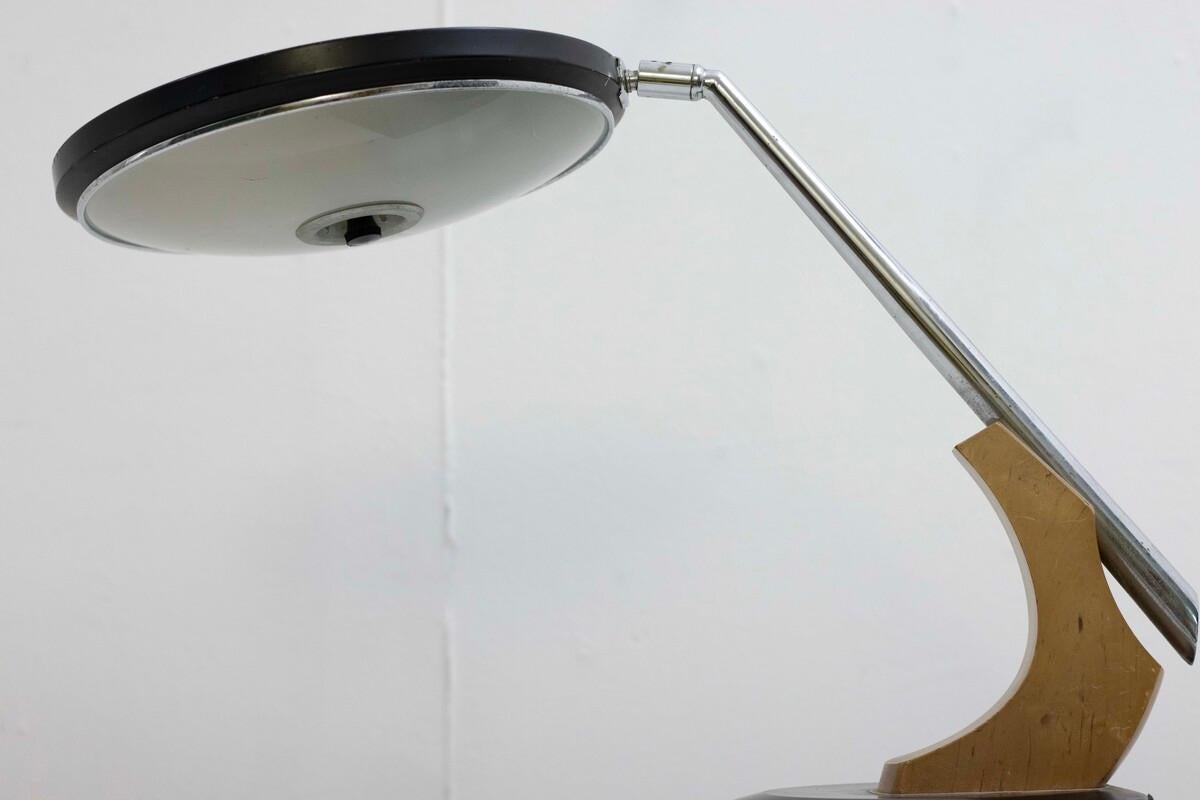 Mid-20th Century Mid-century Modern Fase Lamp Model 530 Rifle, Spain, 1960s For Sale