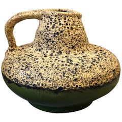 Mid-Century Modern Fat Lava Ceramic German Jug by Es Keramik, circa 1970