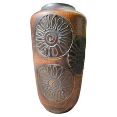 Mid-Century Modern Fat Lava Vase (rare decor) by Scheurich Keramik