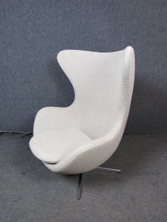 Mid-Century Modern Felted Egg Chair