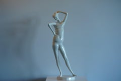 Mid-Century Modern female nude by Emilio Greco for Nymphenburg