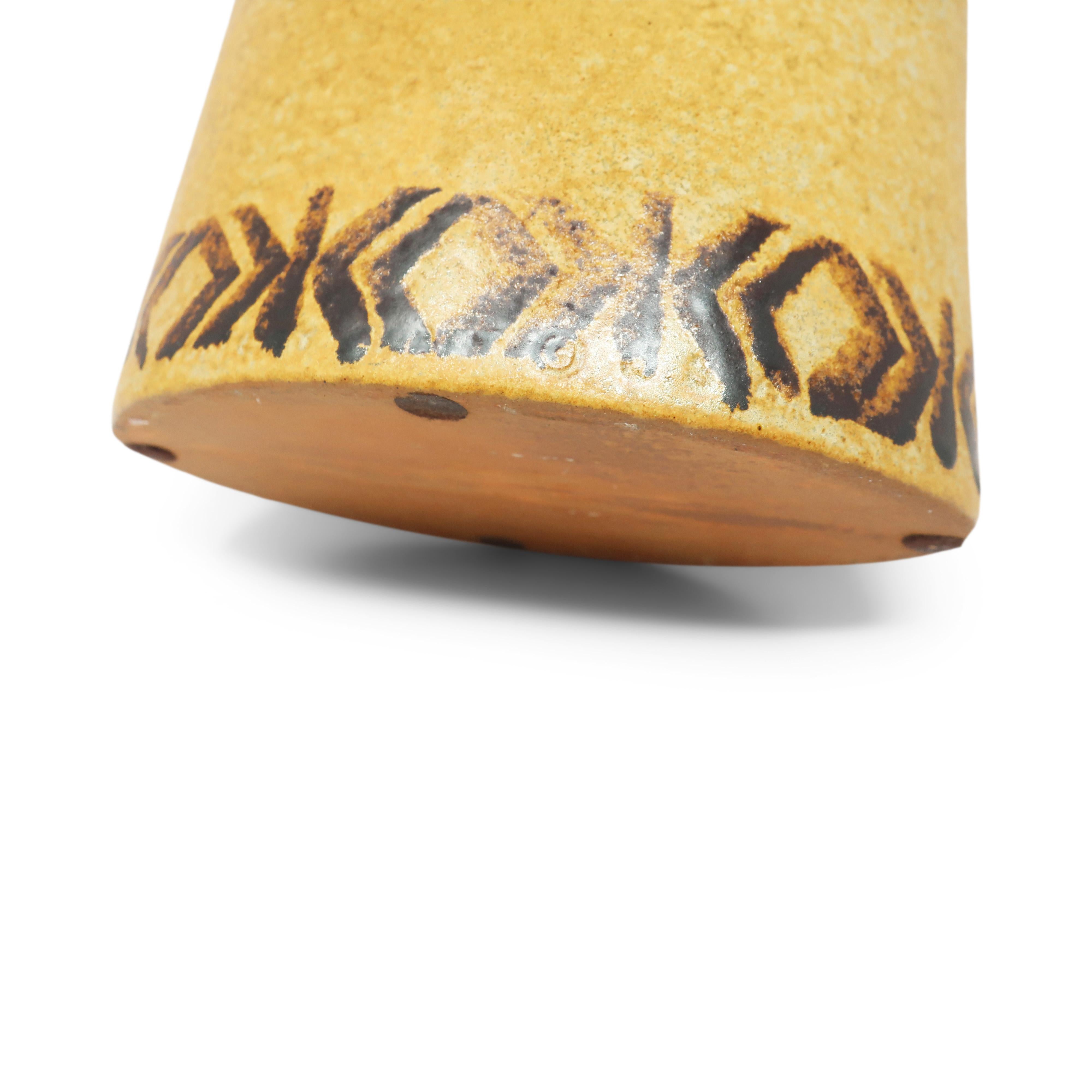 Mid-Century Modern Female Torso Pottery Vase For Sale 3