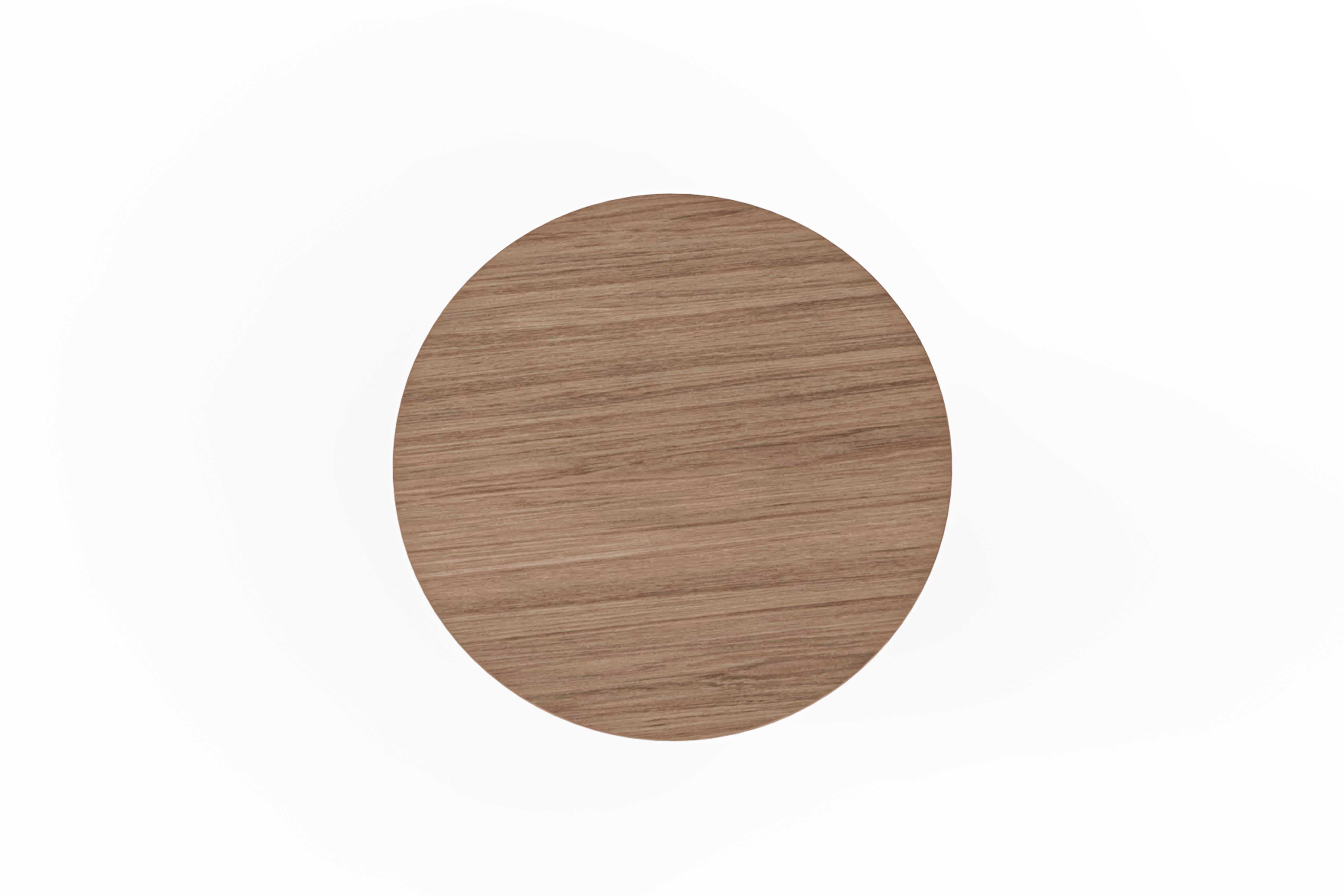 Mid-Century Modern Table de salle à manger Ferreirinha moderne du milieu du siècle, Oak Oak, Brass, Handmade by Greenapple en vente