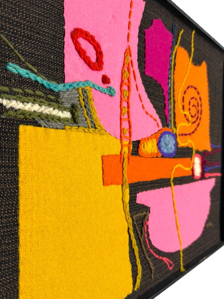 Americano Appendiabiti da parete in fibra d'arte moderna di Carolyn Hall 1965 in vendita