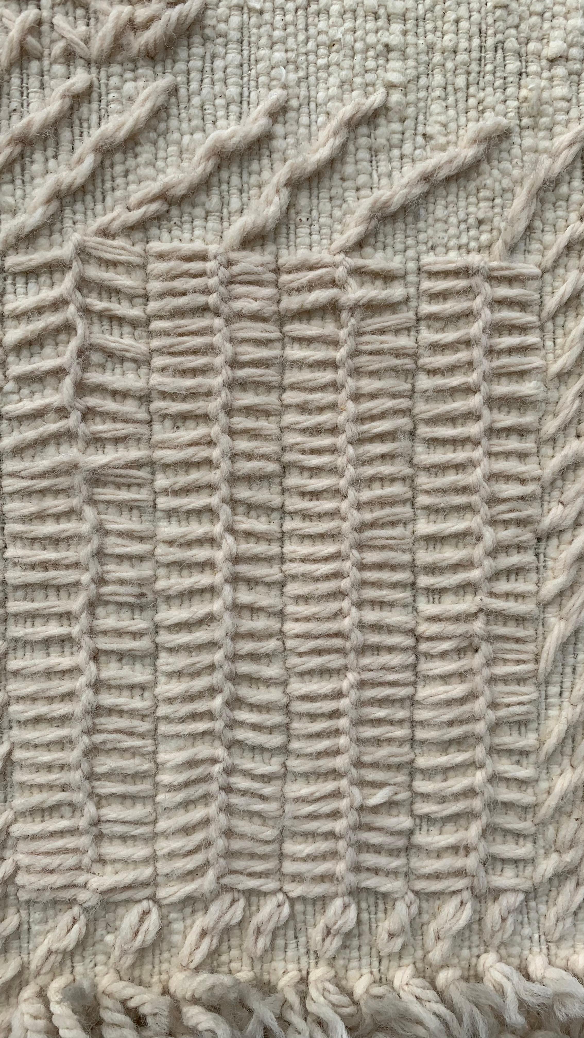 Moderner Faserkunst-Wandbehang aus der Mitte des Jahrhunderts, CIRCA 1960er Jahre im Zustand „Gut“ im Angebot in Wheat Ridge, CO