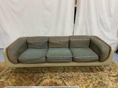 Mid-Century Modern Fiberglass Sofa by William Andrus for Steelcase, 1970s