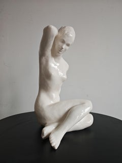 Mid Century Modern Figure of a Female Nude by Bohumil Kokrda