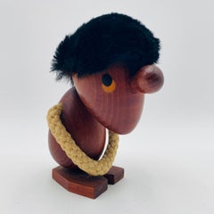 Figura moderna de mediados de siglo "Pesimista" de Hans Bølling Dinamarca Años 50