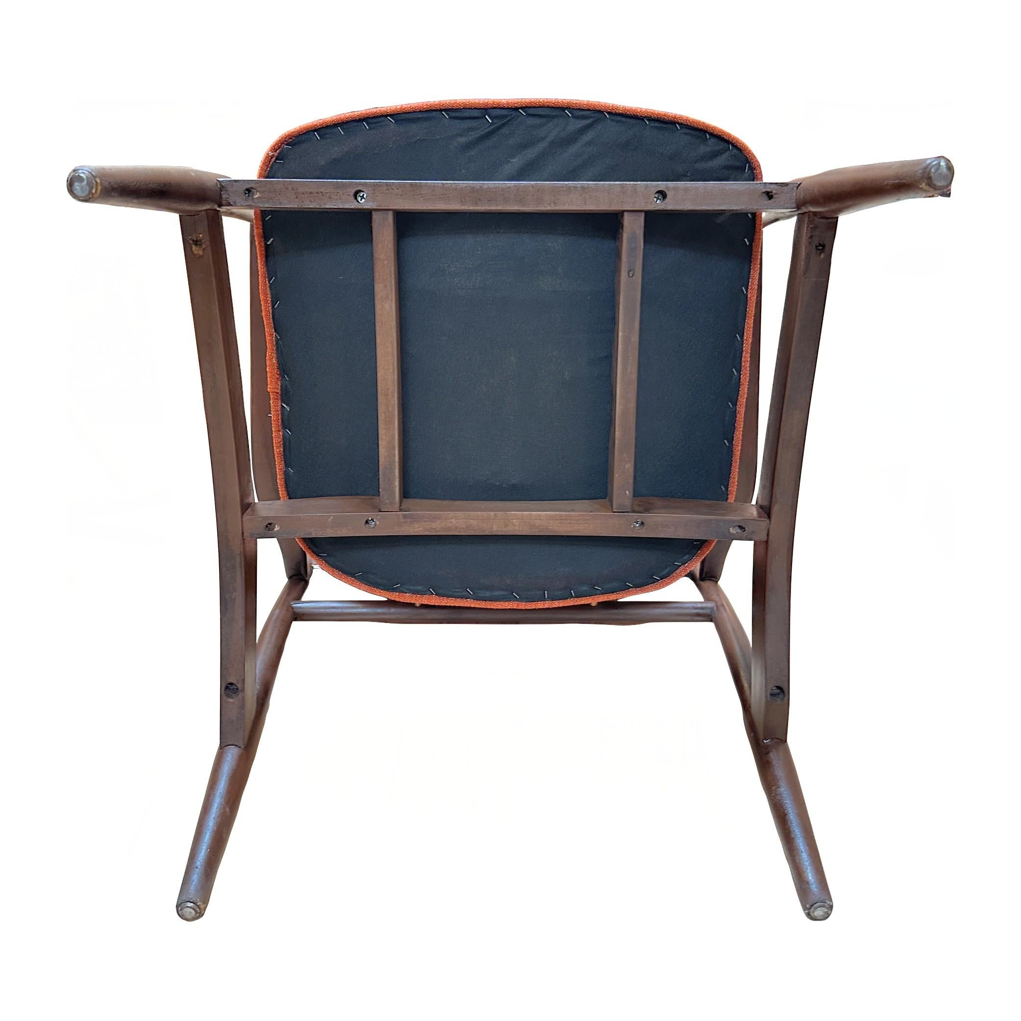 Chaise longue de style Finn Juhl moderne du milieu du siècle avec nouveau rembourrage en vente 5