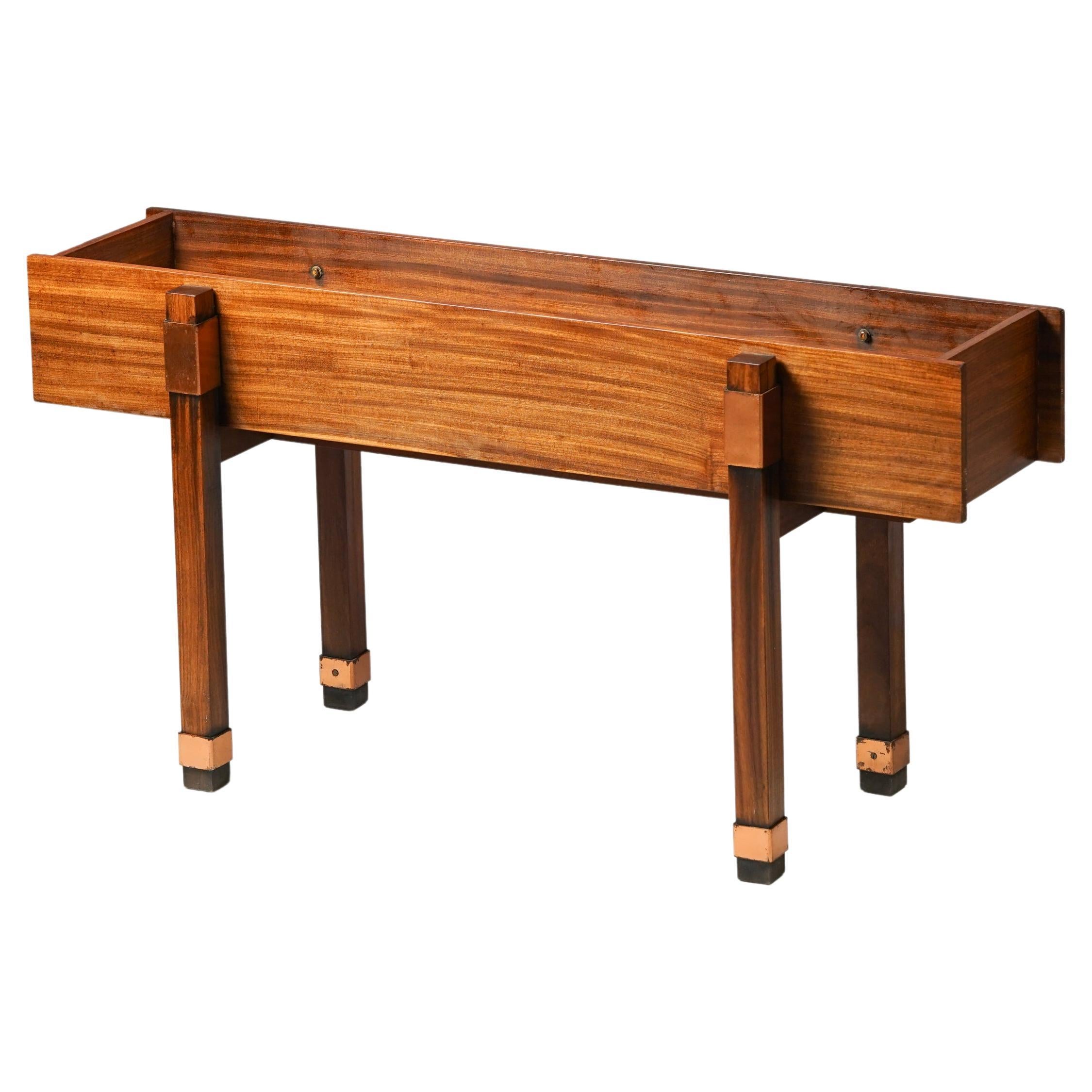 Mid-Century Modern Finnish Teak Planter, 1960s