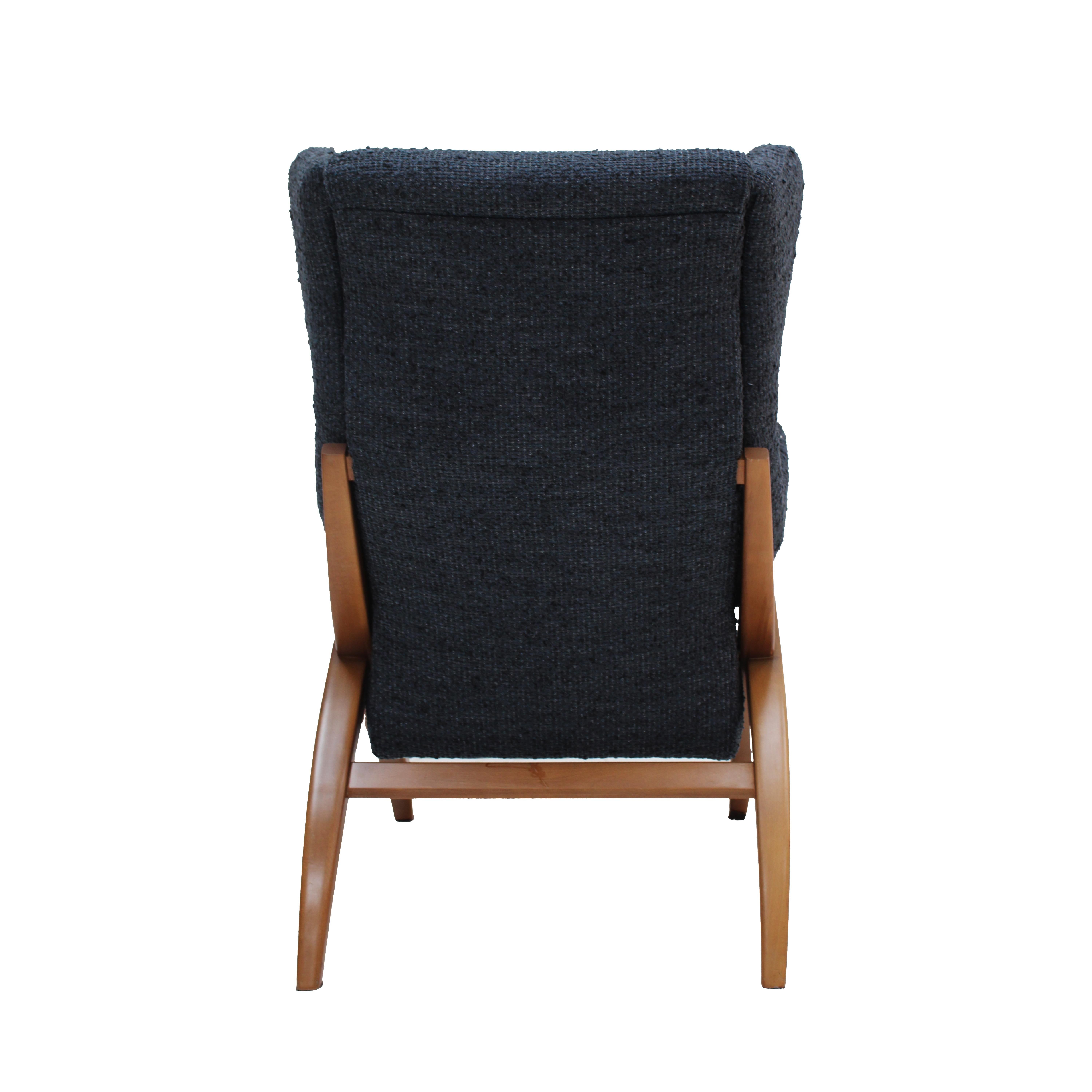 Mid Century Modern Fiorenza Italian Armchairs Designed By Franco Albini, 1950 For Sale 5