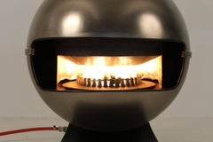 Mid-Century Modern Fireplace by Richard Wolthekker