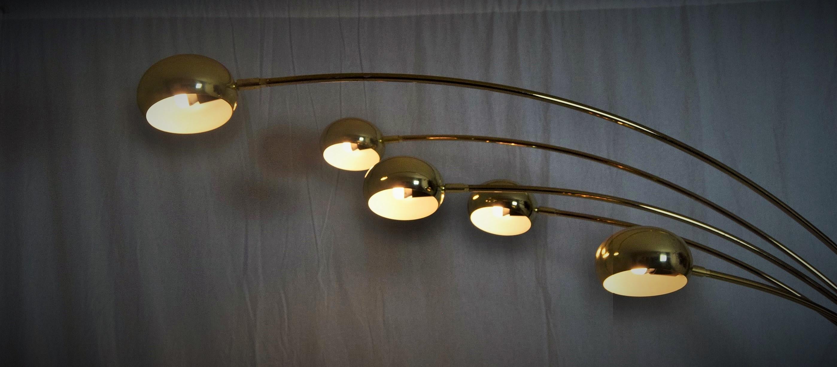 harvey guzzini arc lamp