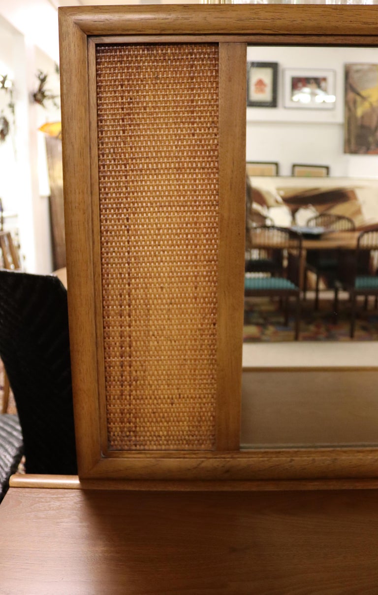 MidCentury Modern Flagg for Drexel Parallel Walnut Bedroom Set