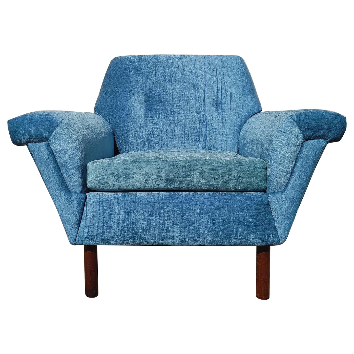 Fauteuil d'appoint Flexsteel mi-siècle moderne