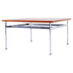 Table basse carrée moderne du milieu du siècle dernier de F.LLI Saporiti, Italie, années 1970