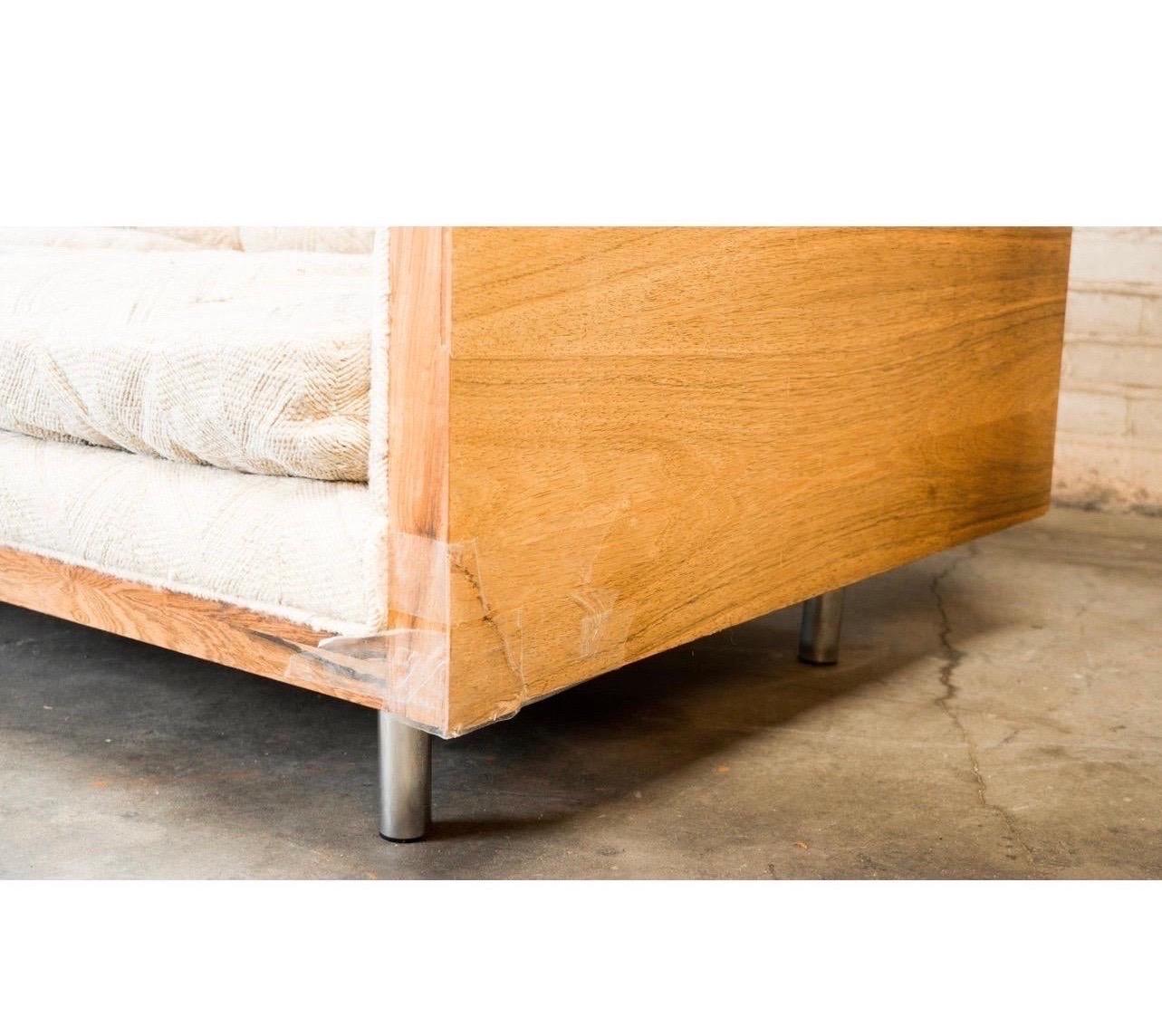 Mid-Century Modern Floating Cased Rosewood Sofa 2