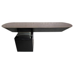 Mid-Century Modern Floating Desk