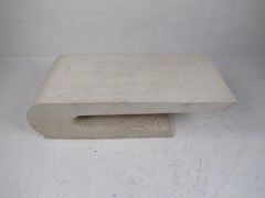 Mid-Century Modern Floating Top Coffee Table