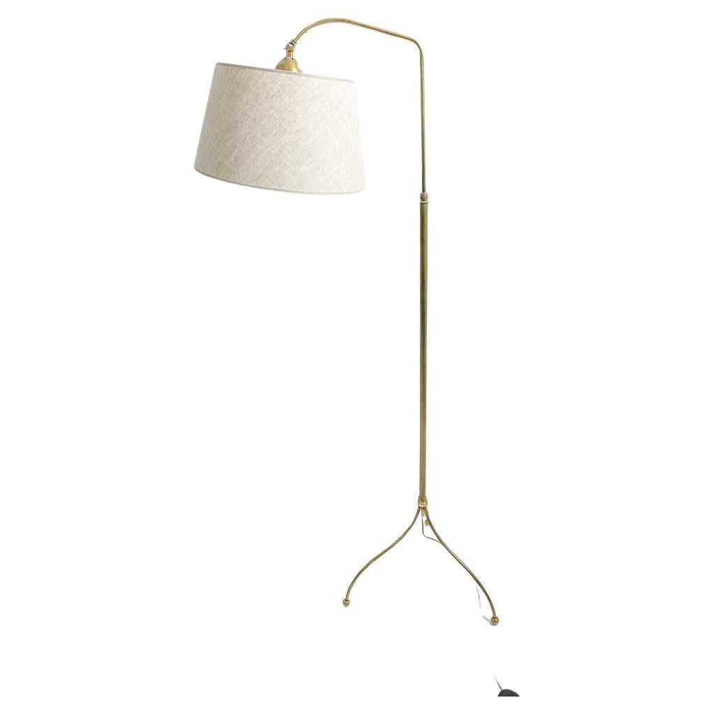Mid-Century Modern Floor Lamp Brass, Italy, 1960s For Sale