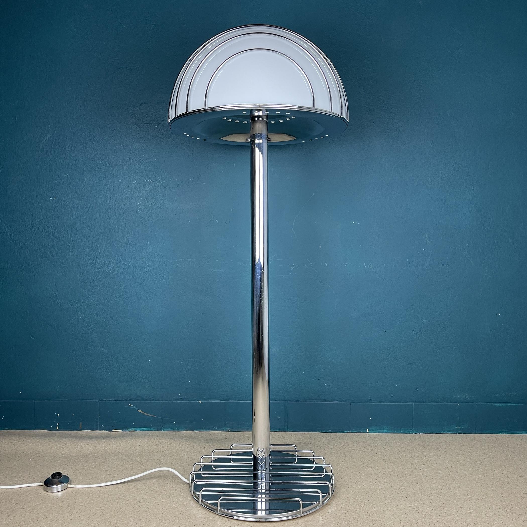 Mid-Century Modern Floor Lamp by Adalberto Dal Lago for Esperia Italy 1960s For Sale 11