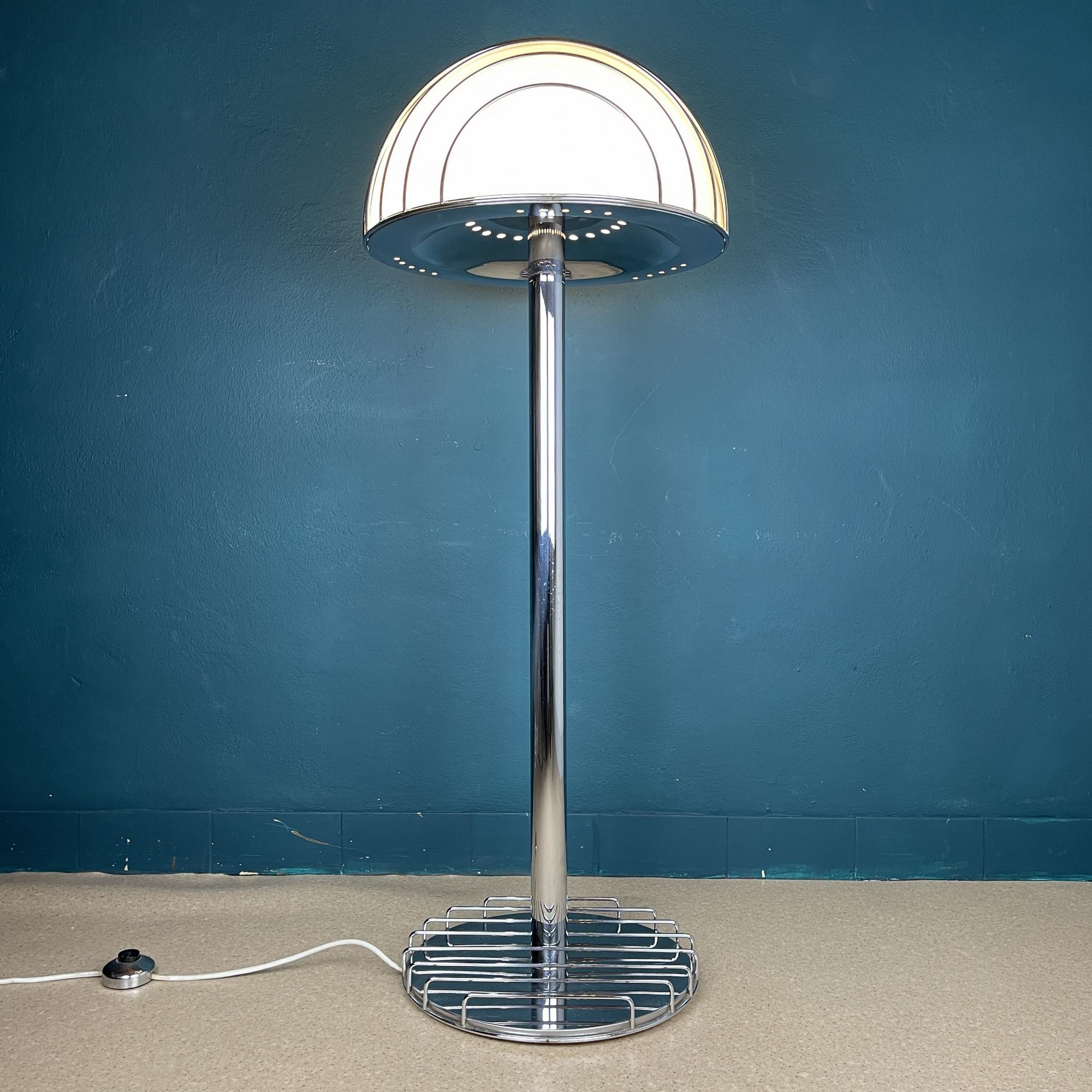 Mid-Century Modern Floor Lamp by Adalberto Dal Lago for Esperia Italy 1960s For Sale 12