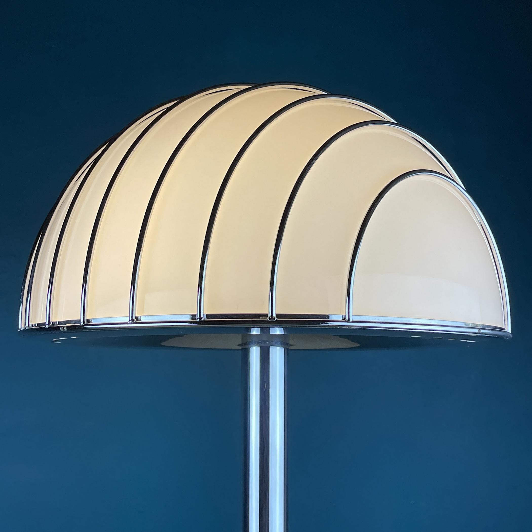 Italian Mid-Century Modern Floor Lamp by Adalberto Dal Lago for Esperia Italy 1960s For Sale