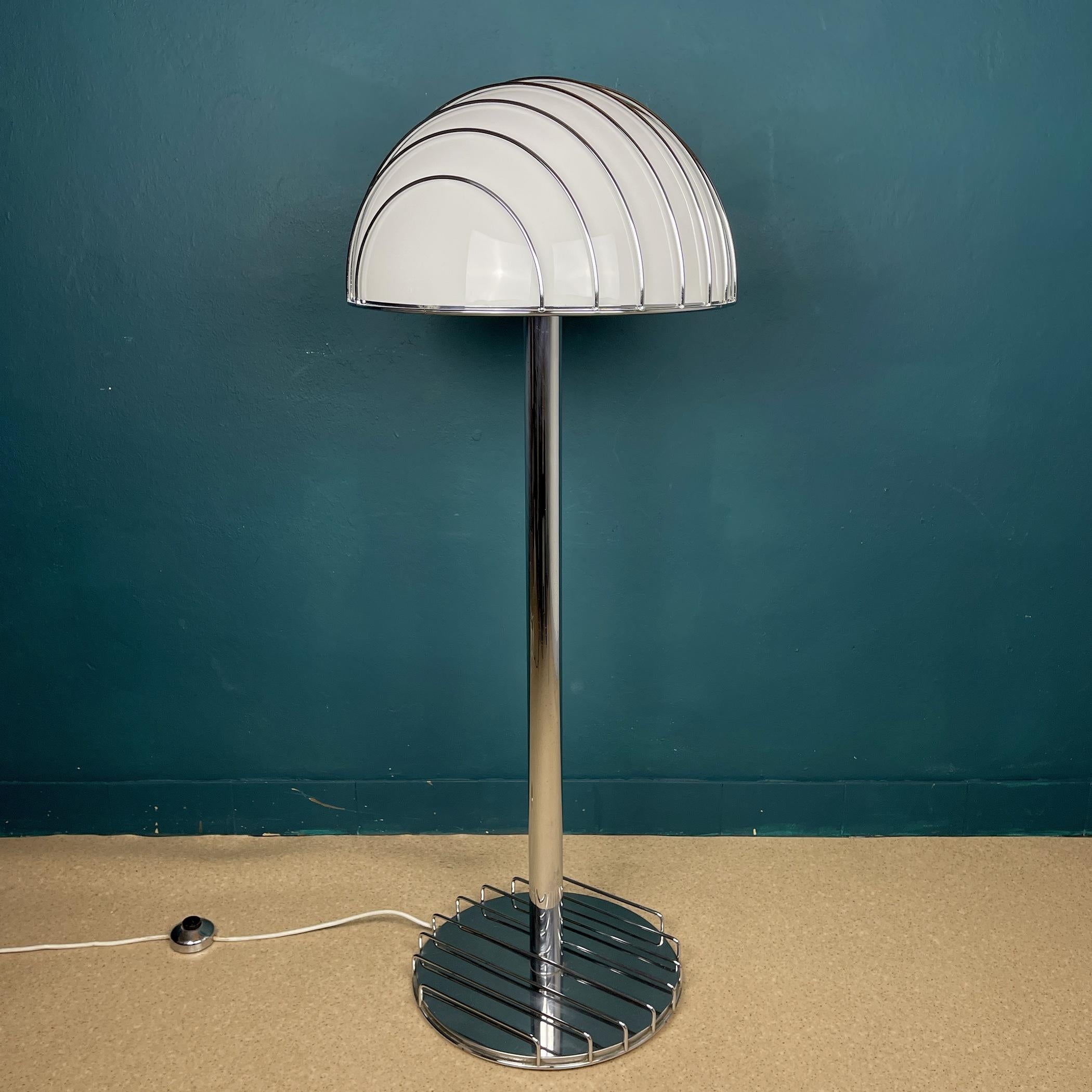 Mid-Century Modern Floor Lamp by Adalberto Dal Lago for Esperia Italy 1960s For Sale 3