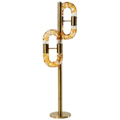 Mid-Century Modern Floor Lamp by Aldo Nason for Mazzega