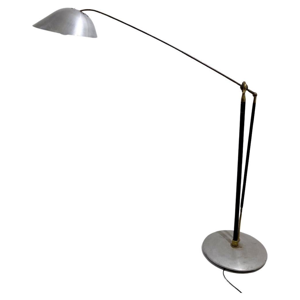 Mid-Century Modern Floor Lamp by Angelo Lelli, 1950s For Sale