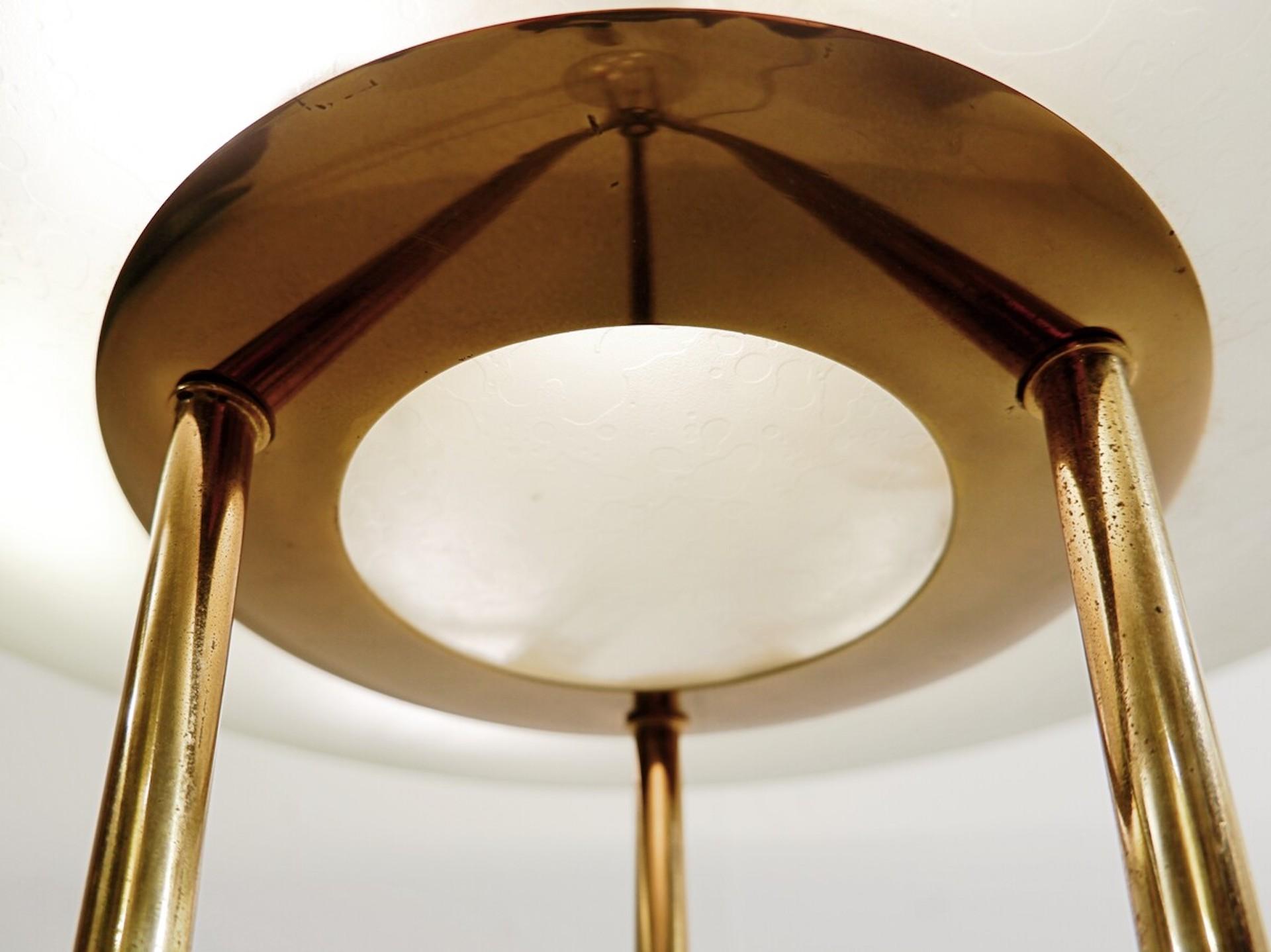 Italian Mid-Century Modern Floor Lamp by Gaetano sciolari for Stilnovo, Italy 1950s For Sale