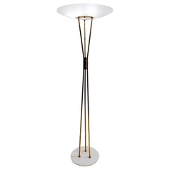 Mid-Century Modern Floor Lamp by Gaetano sciolari for Stilnovo, Italy 1950s