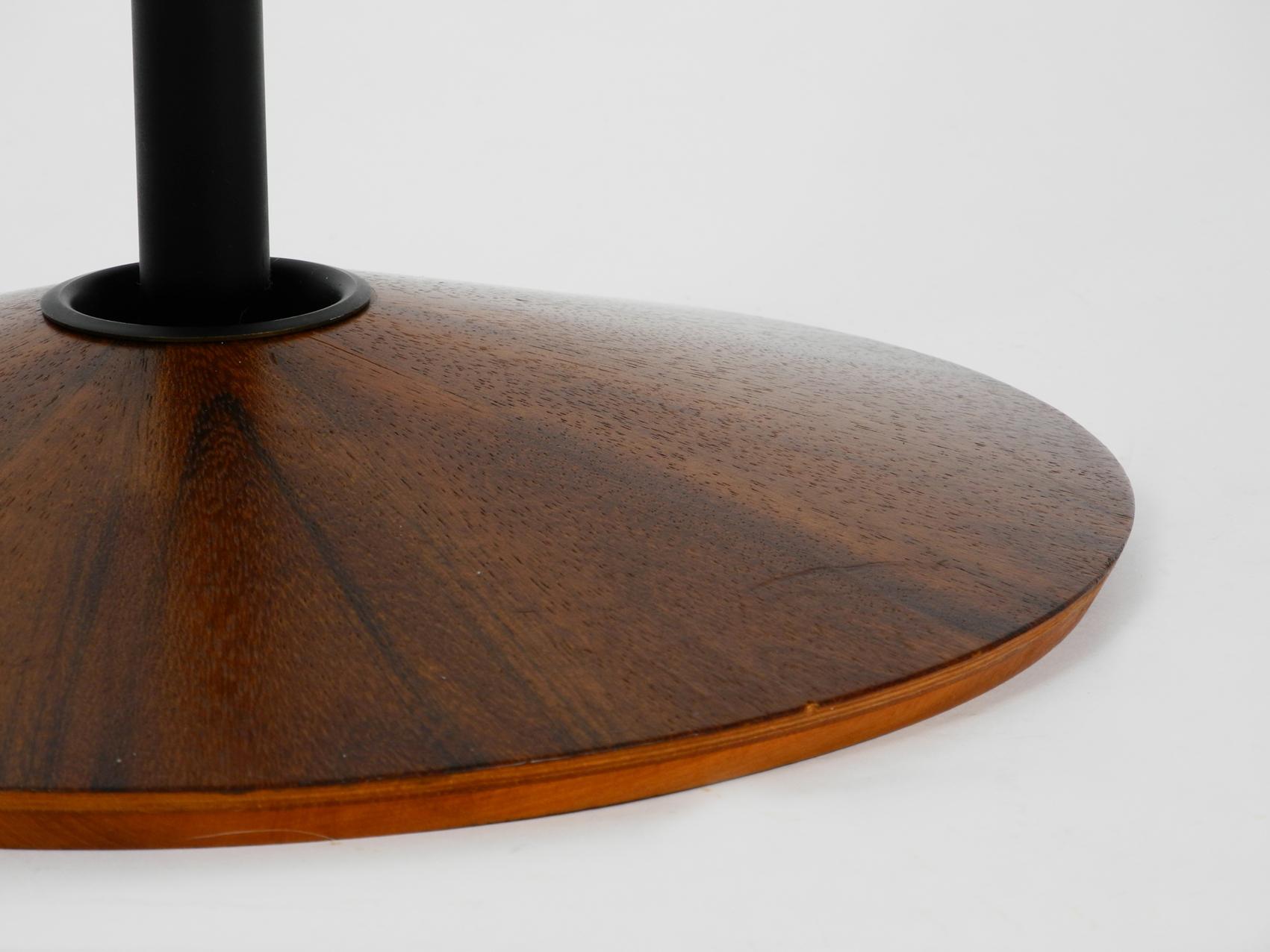 Mid-Century Modern Floor Lamp by George Frydman for Temde with Teak Veneer 3