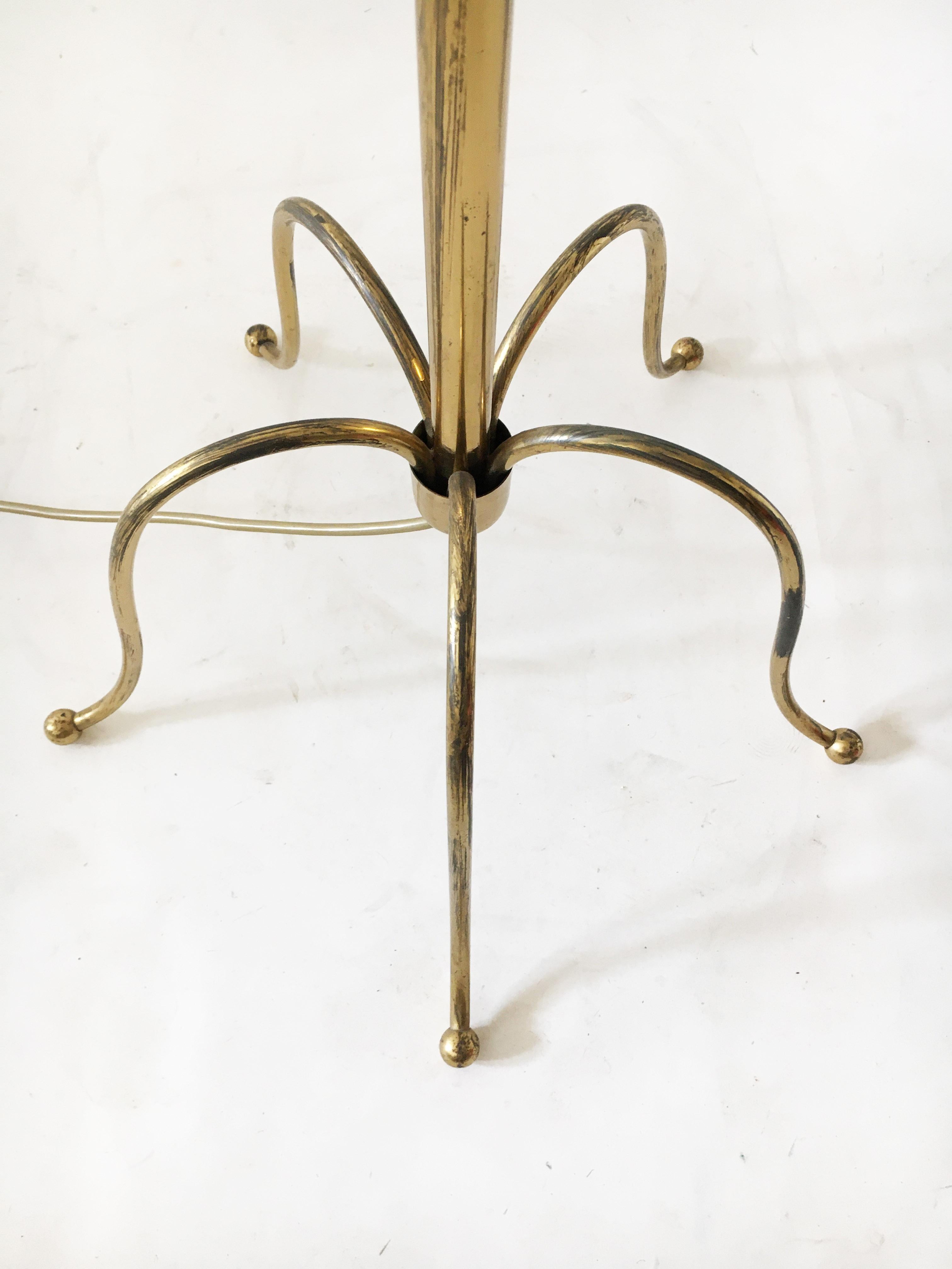 Mid-Century Modern Floor Lamp by J. L. Lobmeyr Model 'Walzer', Austria, 1950s For Sale 6