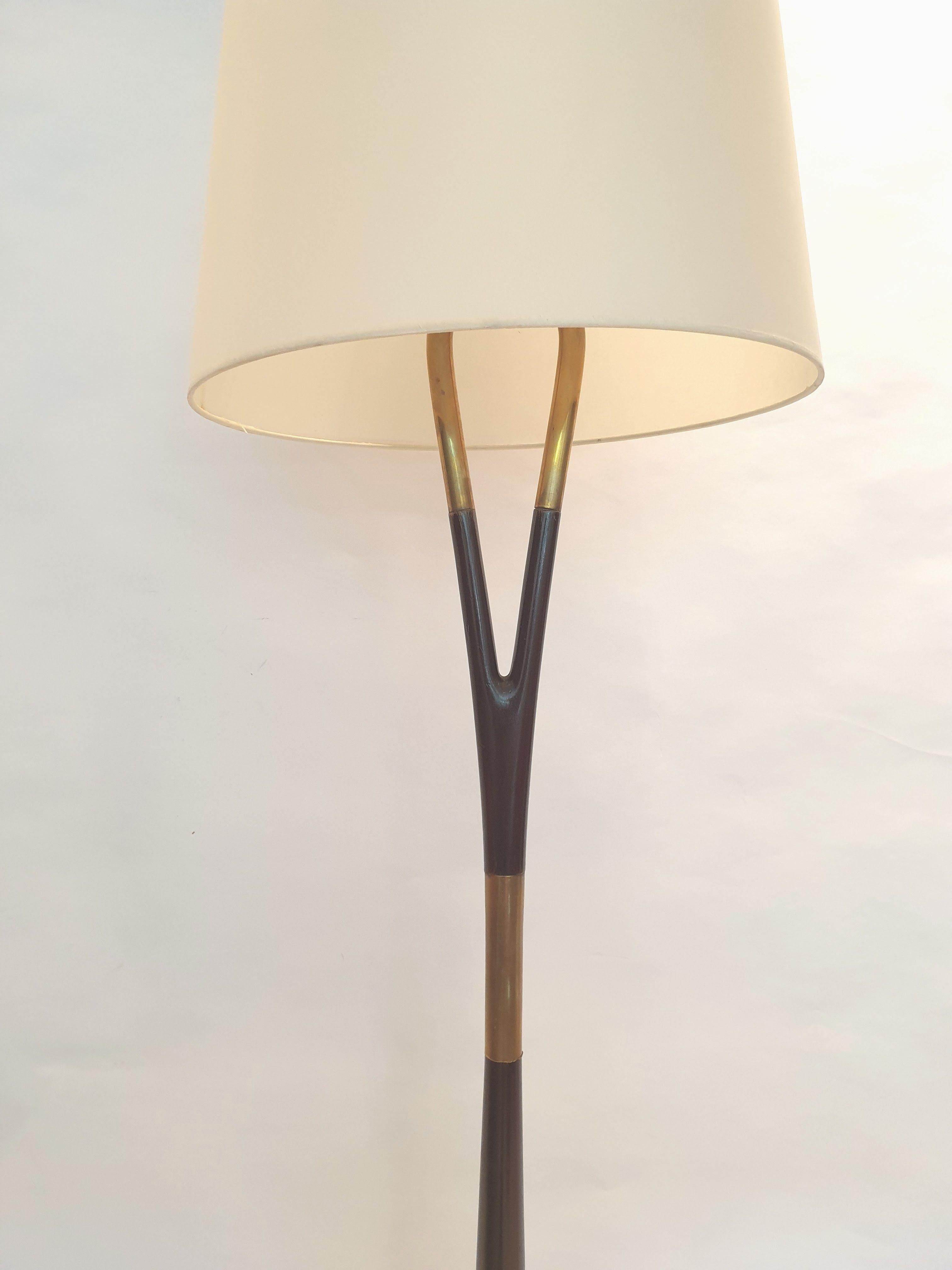 Italian Mid-Century Modern Floor Lamp by Stilnovo